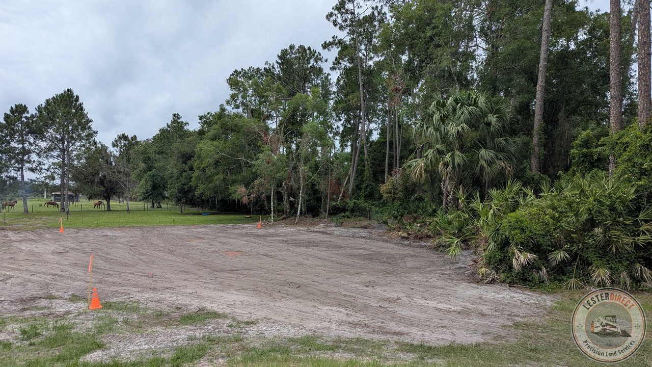 CS-01 Stage 2: Rough Earthwork (Leveled Native Subgrade)