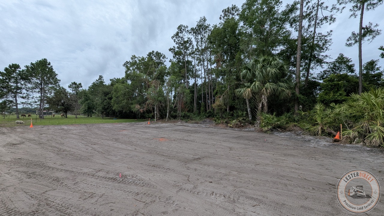 CS-02 Stage 2: Rough Earthwork (Leveled Native Subgrade)
