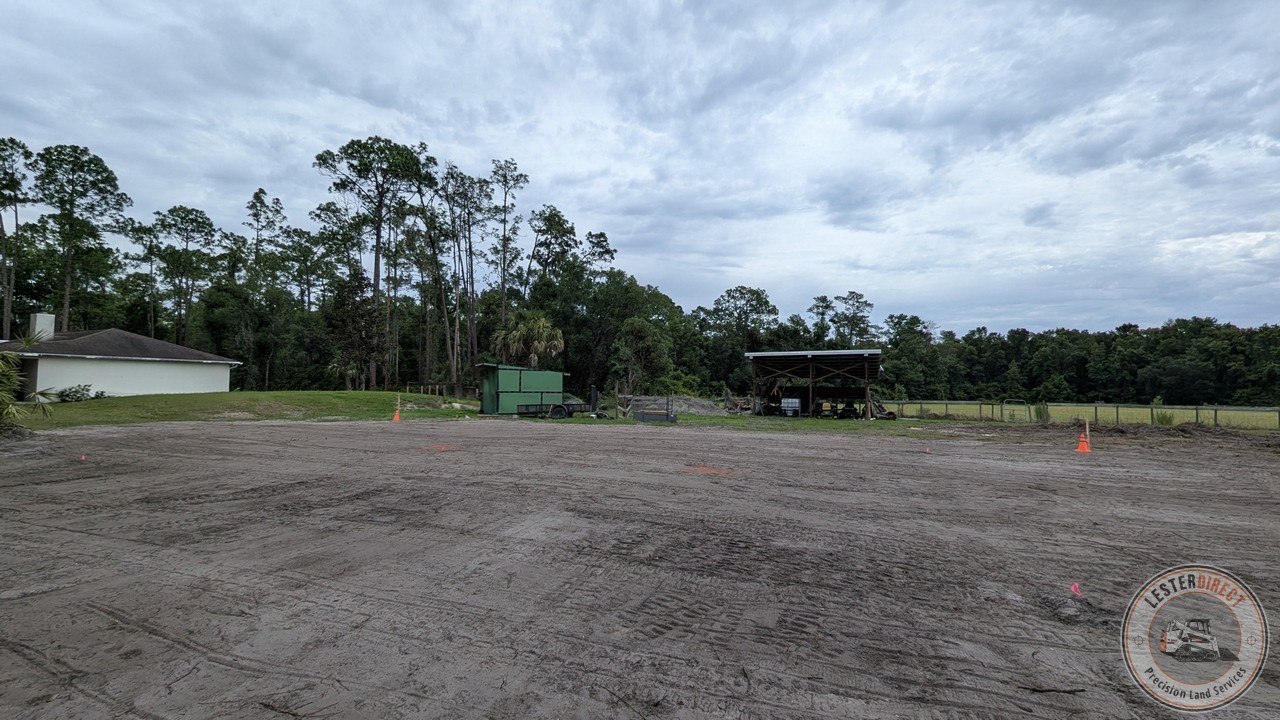 CS-05 Stage 2: Rough Earthwork (Leveled Native Subgrade)