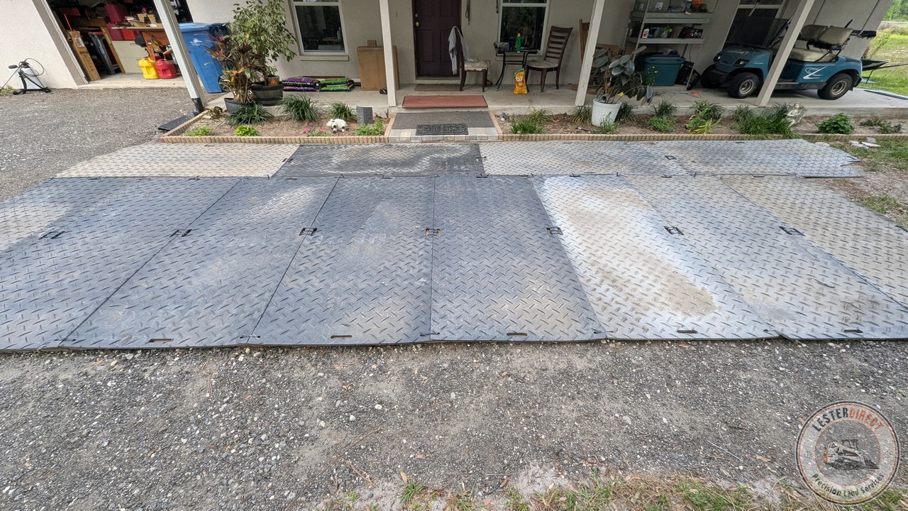 Heavy Haul Hardscape Protection Matting
