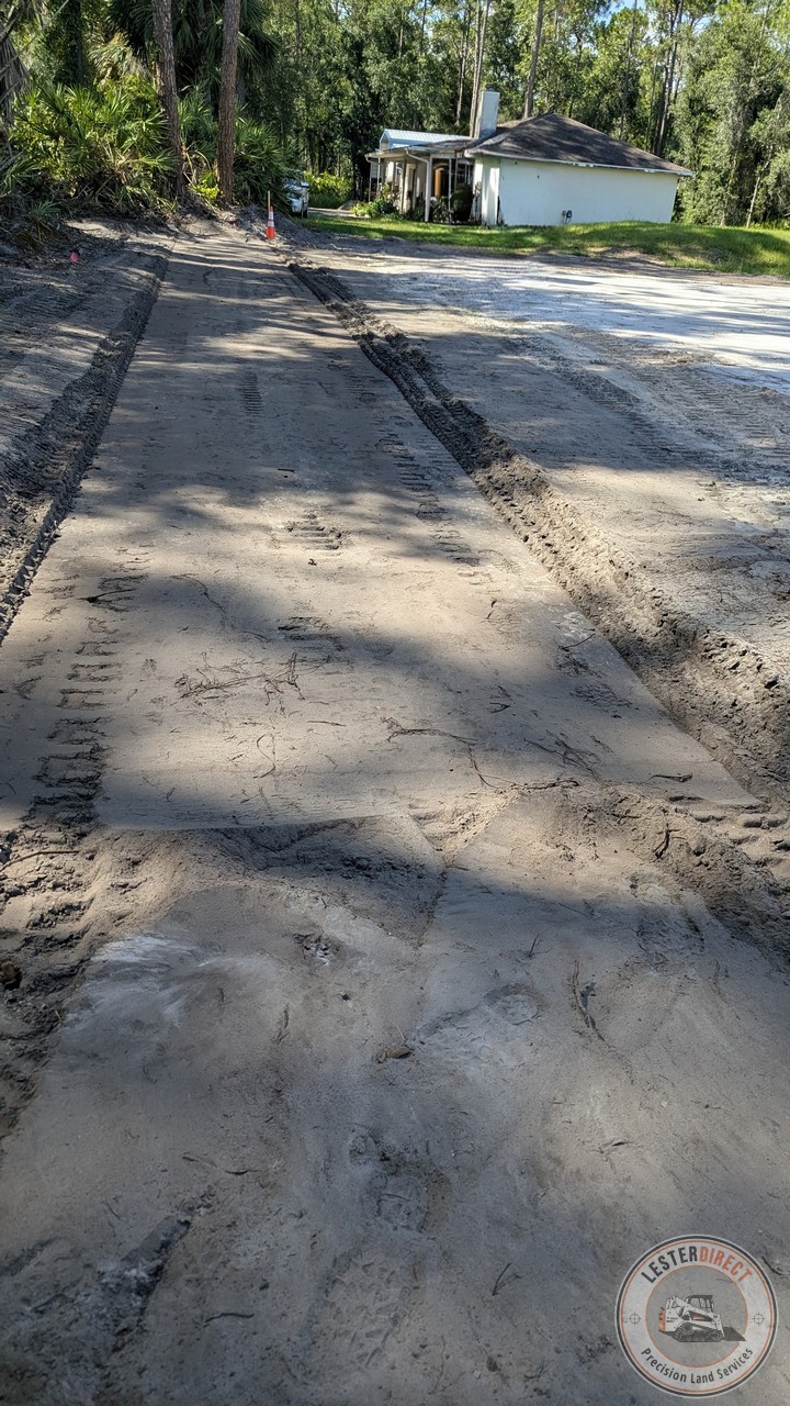 West Perimeter Relief Swale Contour